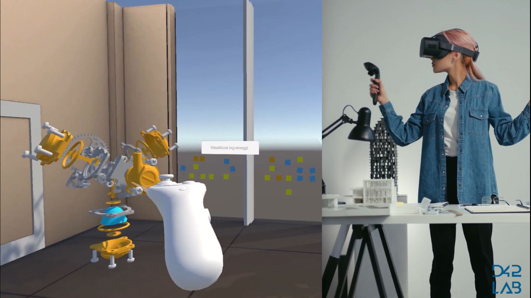 Virtual Reality Applicazione di esempio